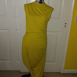 Woman's H&M Asymmetric Hem Dress. Size 12